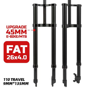 New Arrival Fat Bike Front Suspension Fork Ebike Electric ATV Snow Bike Invert Forks