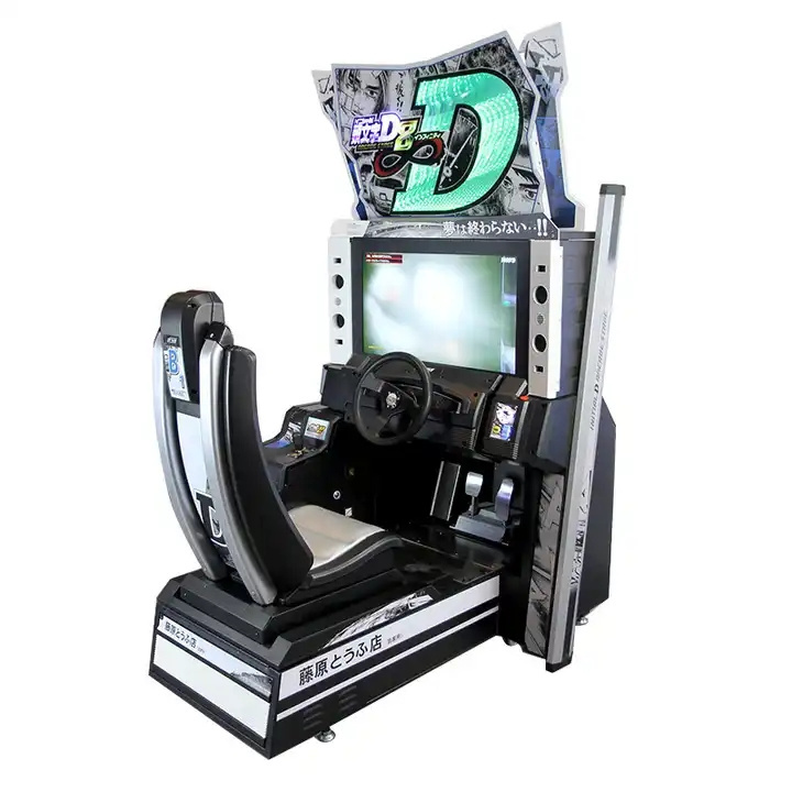 Initial D8  adult arcade driving game machine simulator arcade video racing car game machine