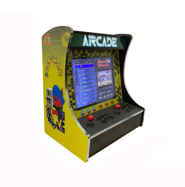 2 Player Bartop Style Coin Operated Classic Arcade Game Machine