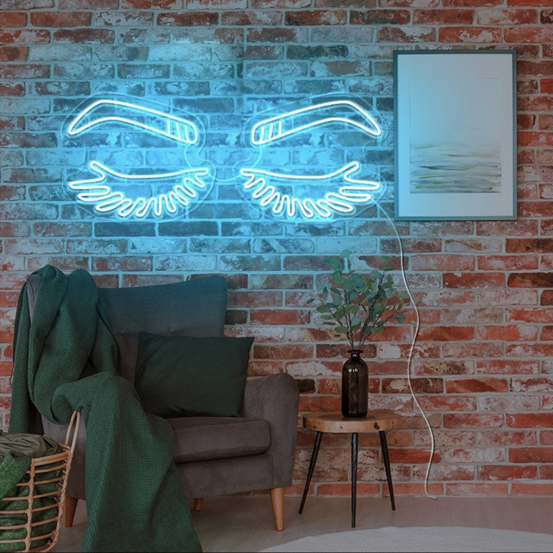 Indoor Lash Shop Wall Decor Led Neon Art 