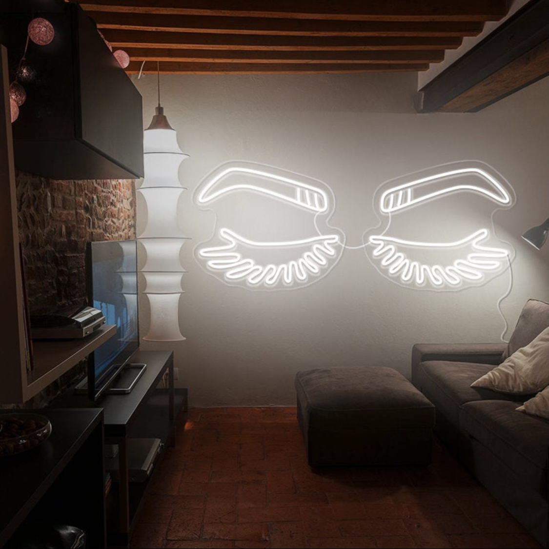 Indoor Lash Shop Wall Decor Led Neon Art 