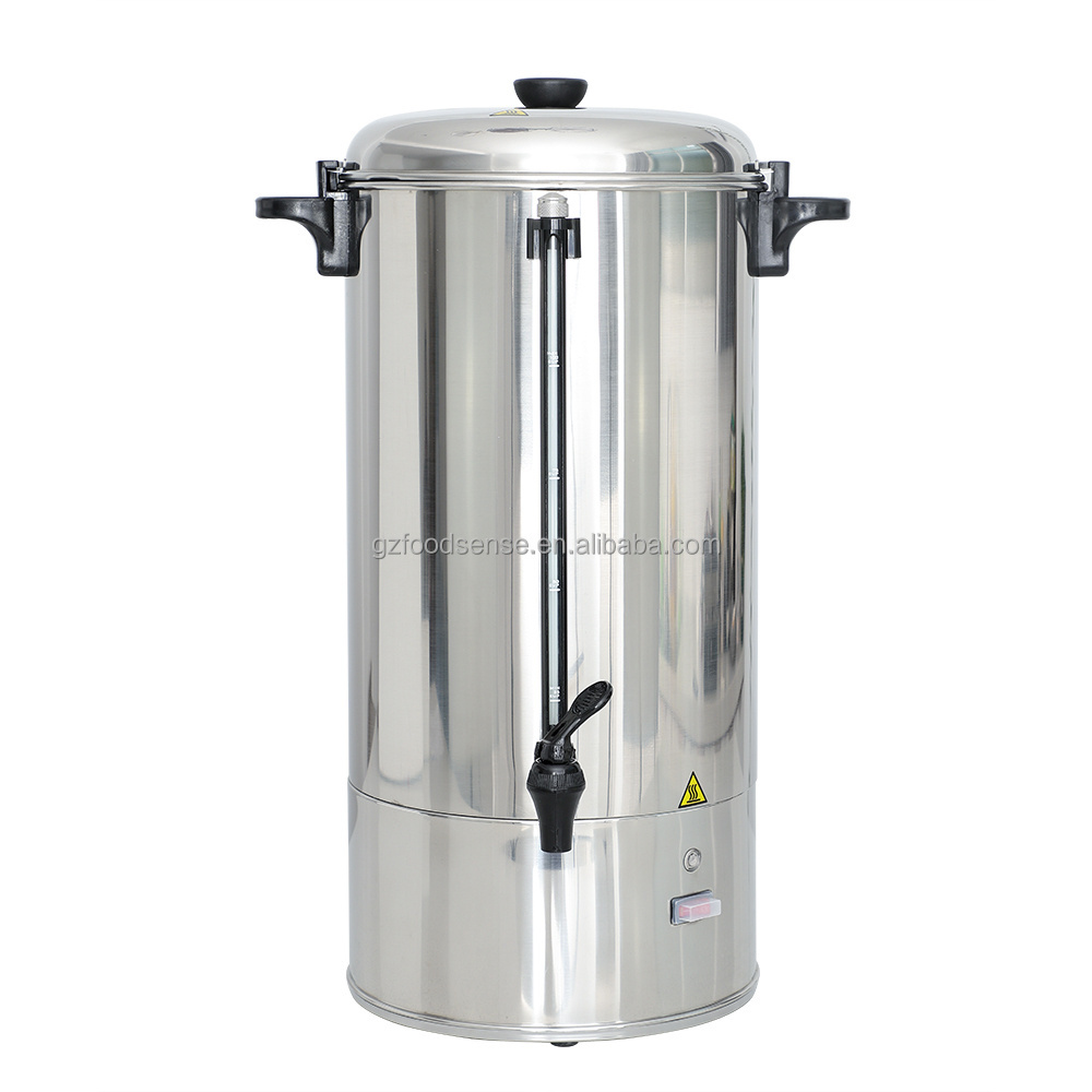 Stainless Steel Electric Water Boiler Bucket For Catering Commercial Hotel Milk Tea Coffee Kettles Coffee Urn Drink Dispenser