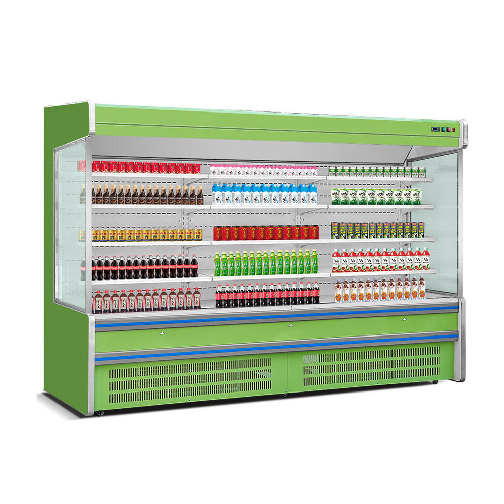 2022 Foodsense hotsalevegetable showcase/supermarket freezer/fridge display