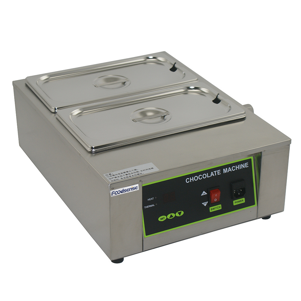 Professional Commercial Electric Tempering Chocolate Melting Warmer Pot Chocolate Melters Machine