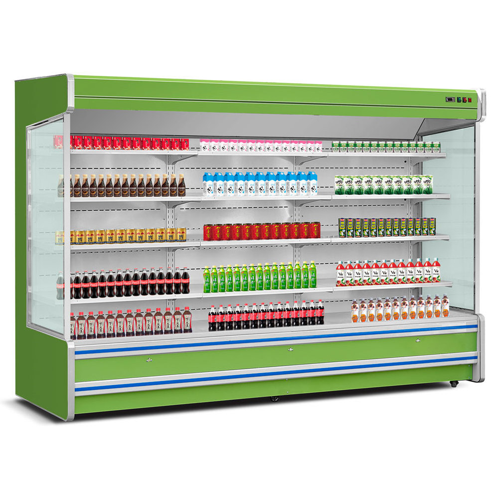 2022 Foodsense hotsalevegetable showcase/supermarket freezer/fridge display