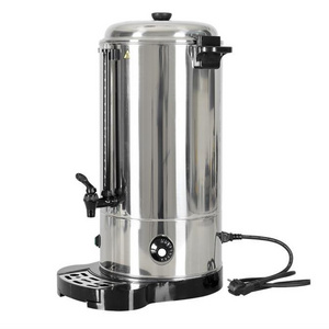 10L Stainless Steel Removable Filter For Easy Cleanup Two Way Dispenser Electric Coffee Maker Urn Water Boiler