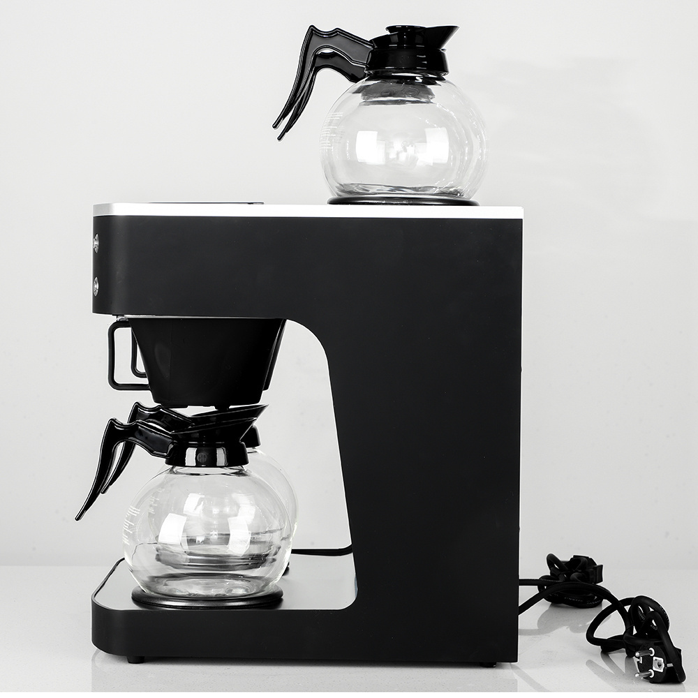 Cafetera Distilling Cafe 10 Cup Mini Commercial Fully Automatic Stainless Black Espresso Coffee Machines With CE