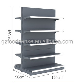 Wholesale Market Shelves Supermarket Shelves Display Racks  Metallic Grocery Shelf Store Display Cabinet