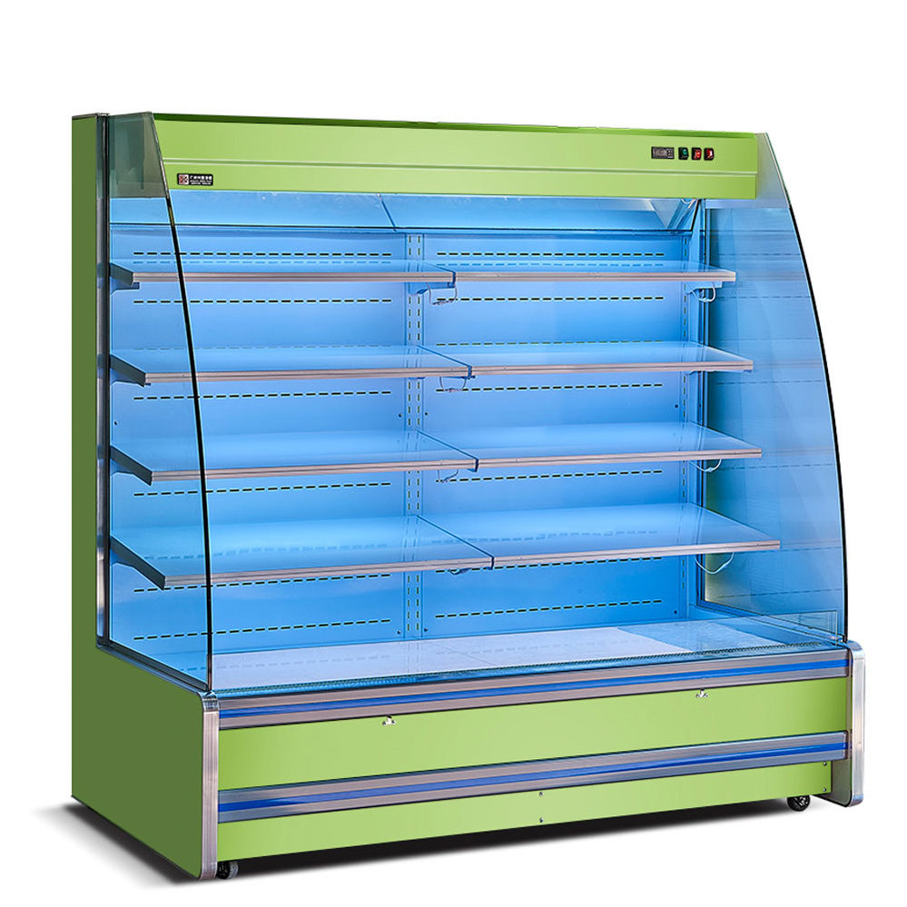 2022 Foodsense hotsalevegetable showcase/supermarket freezer/fridge display