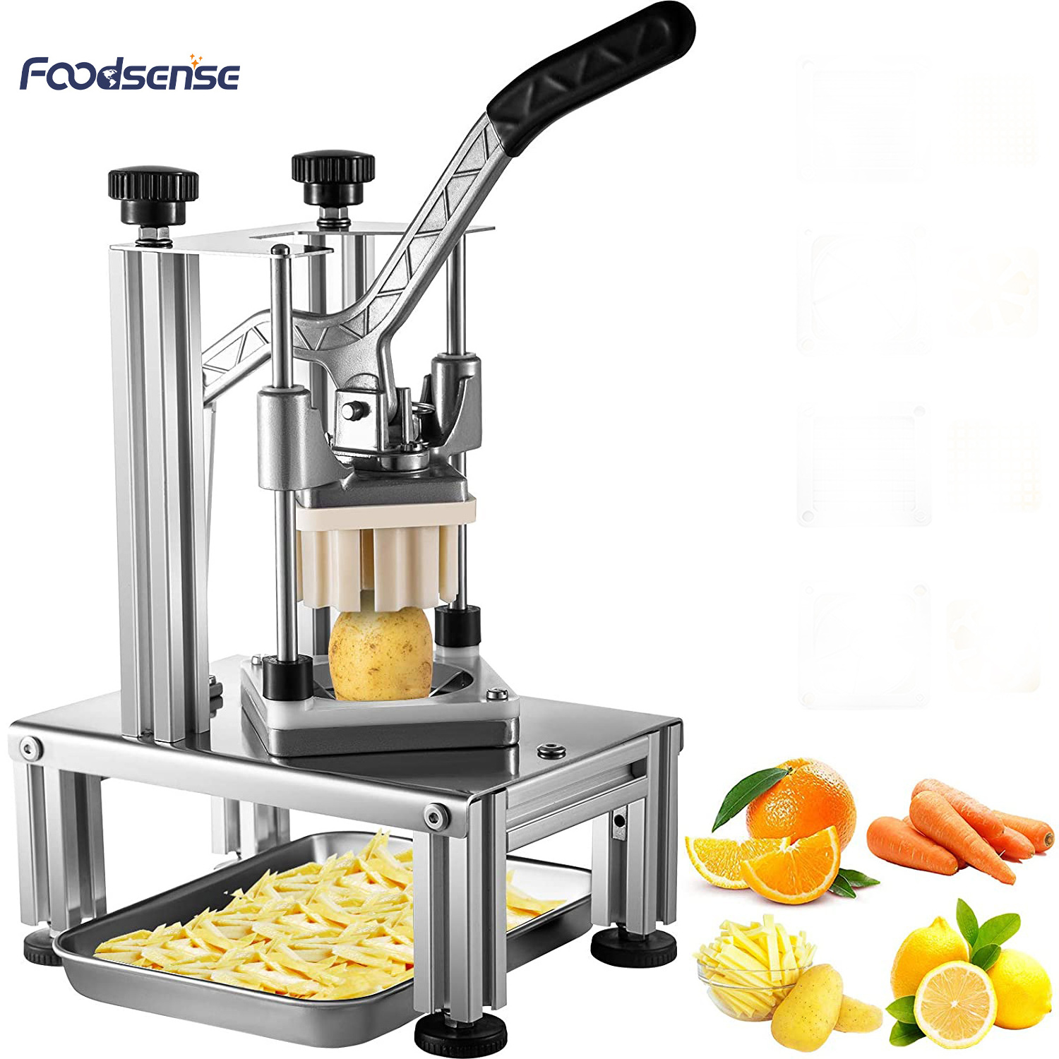 Multifunction French Fries Cutter Vegetable Fruit Slicer Potato Chopper Machine - Buy French Chips Cutter Machine