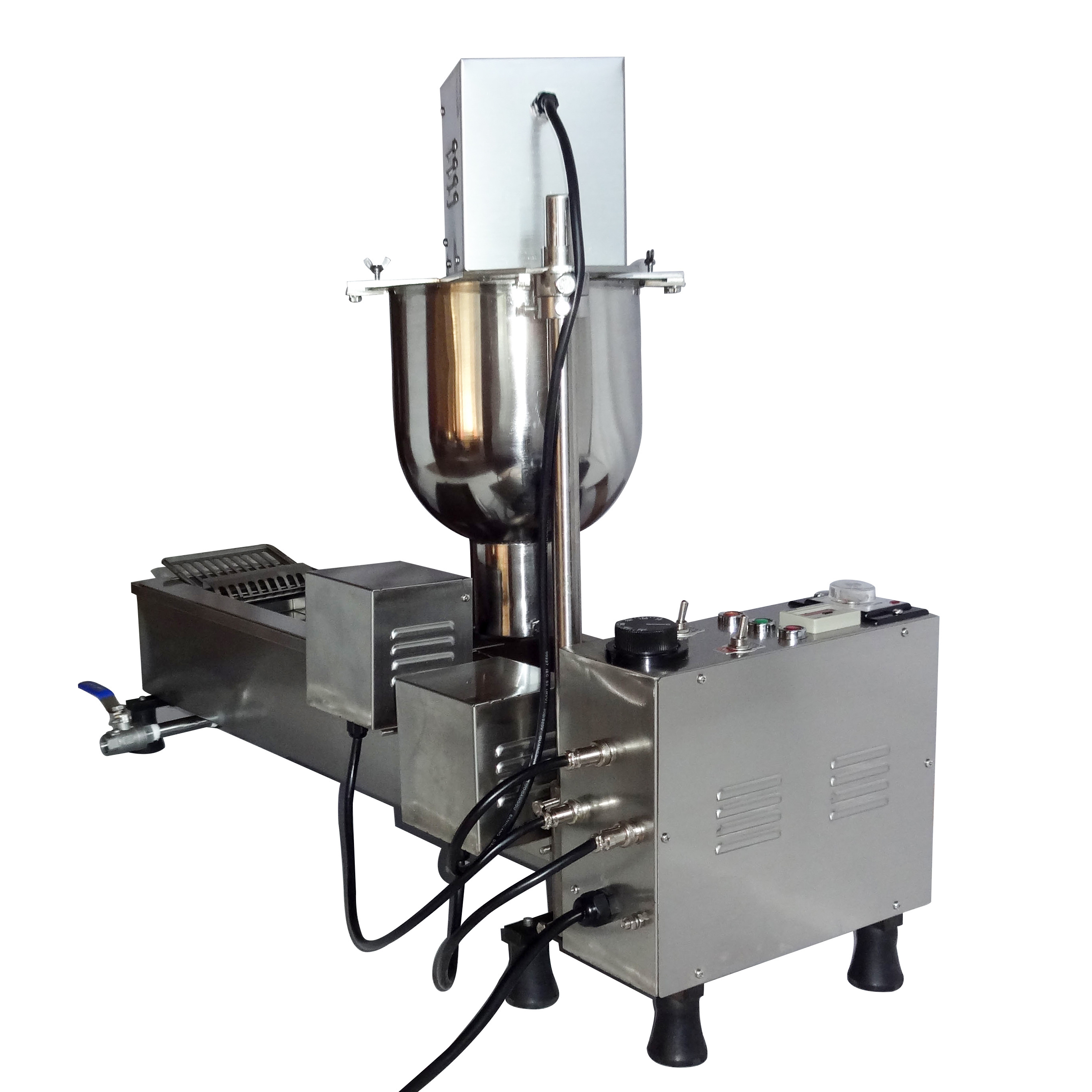 Commercial Automatic All Stainless Steel Electric Fryer Used Oil Donut Making Machine