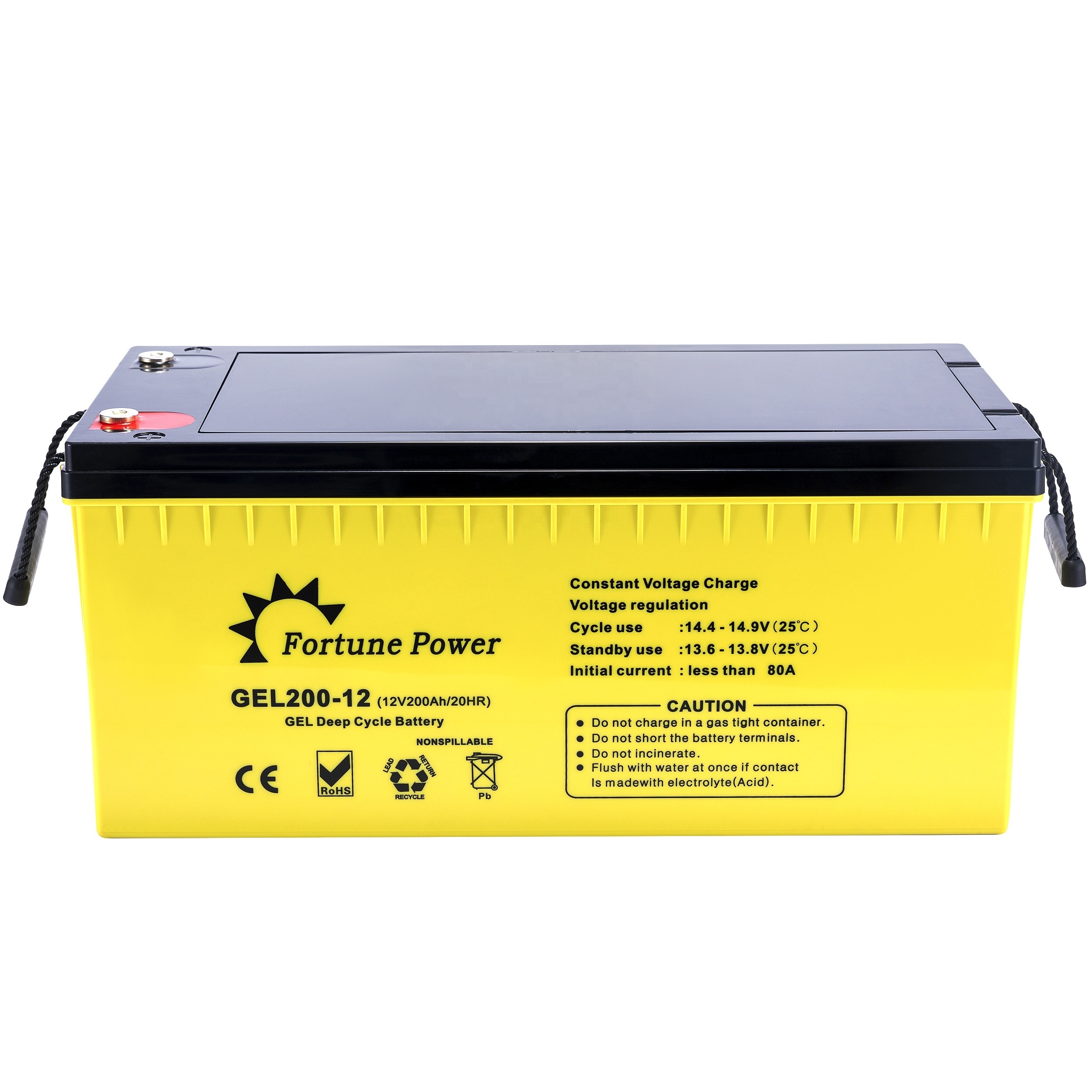 lead acid lantern battery SOLAR PLANET 12V 200Ah 250Ah Gel Lead Acid Battery For 6000 Life Circle