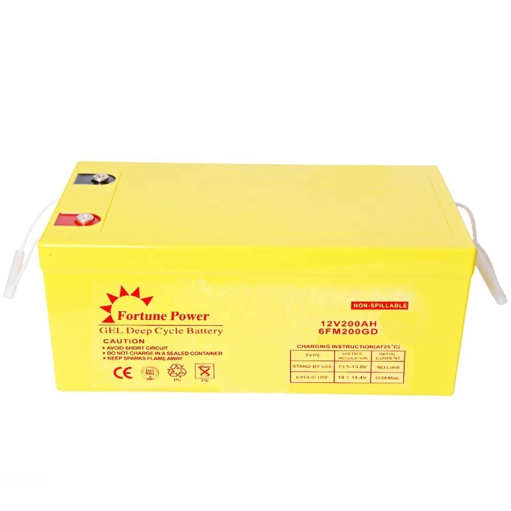 12V bateria de gel 200 ah Manufacturer Deep cycle solar battery 12v 200ah deep cycle battery 12v 200ah gel battery opzv