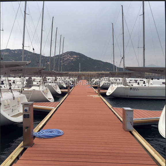 Direct From Factory Simple Installation Aluminum Pontoon Floats With Deck For  Boat