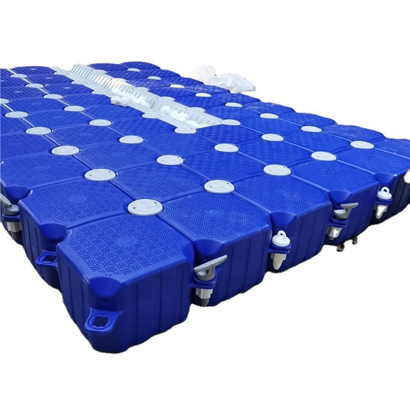 Jet Ski Dock Floating Pontoon Platform with Marine Cubes by Blow Molding