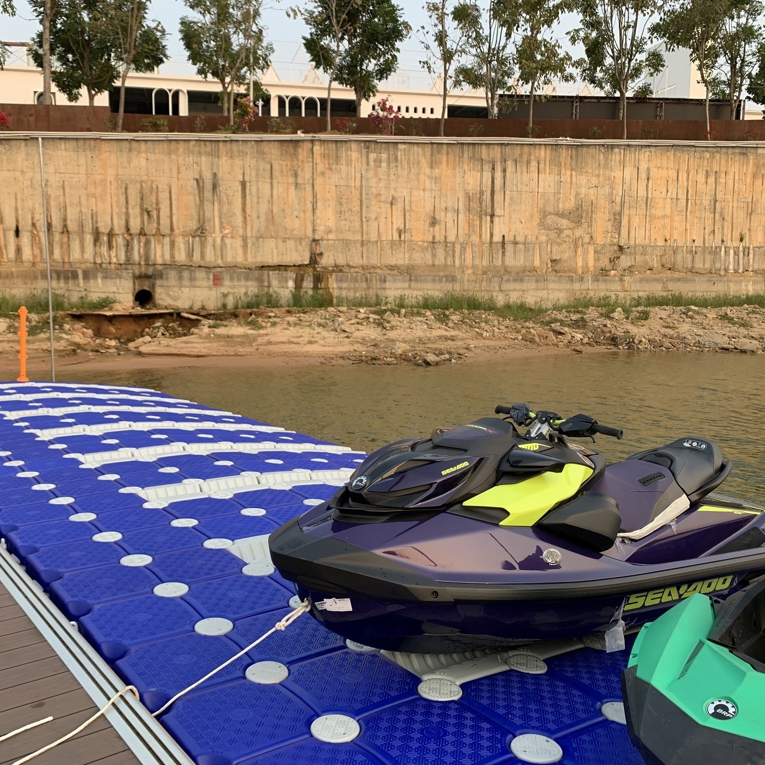 Wholesale V cube jet ski floating dock with best price from China