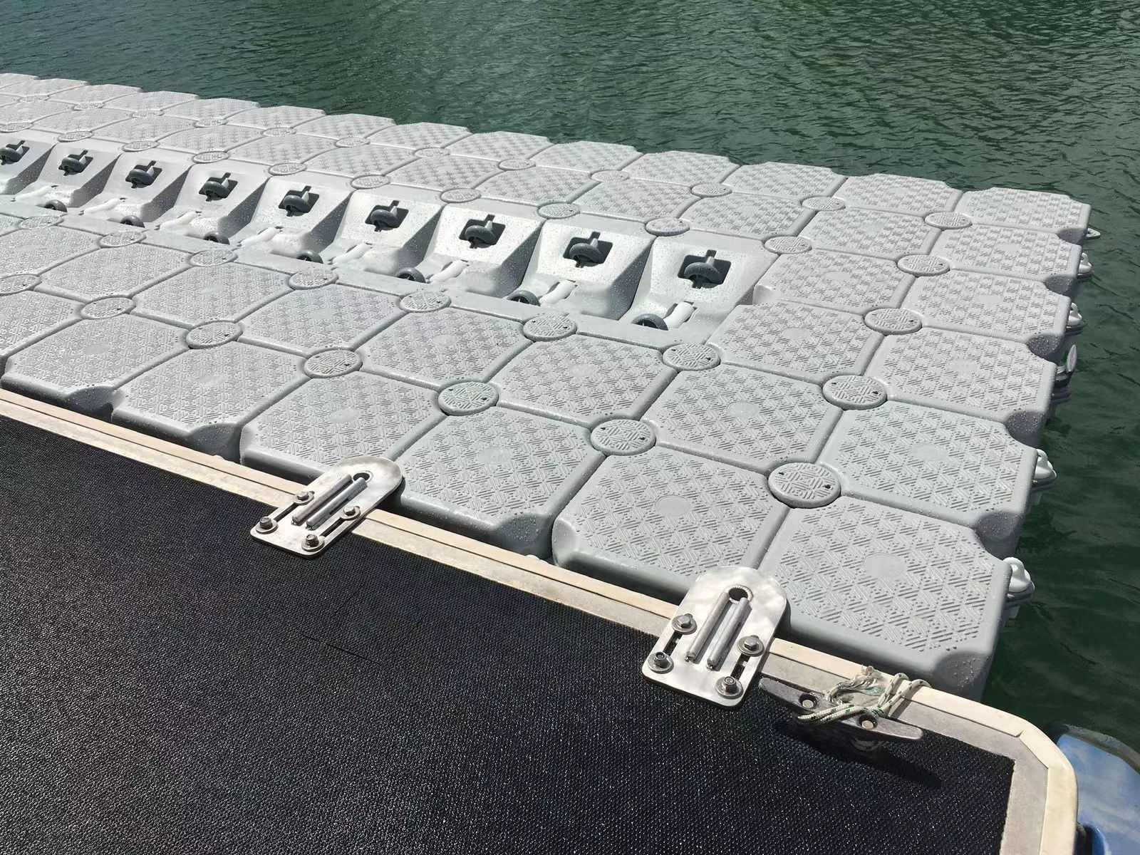 Jet ski boat Dock made of Floating Pontoon