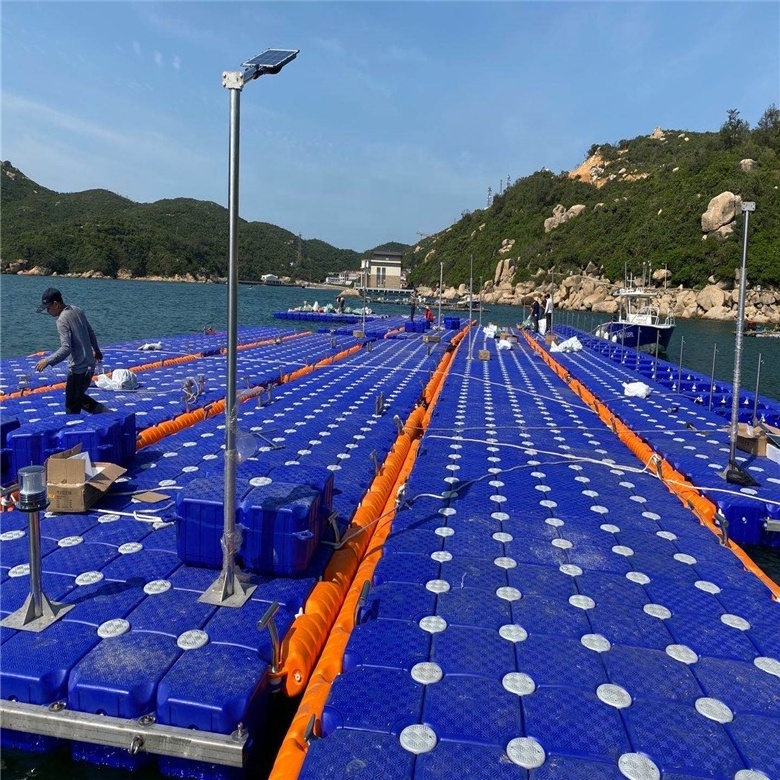 Marine Floater Plastic HDPE Pontoon for Floating Dock platform