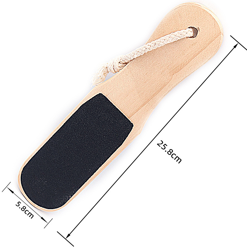 Wooden smooth beautiful foot care file