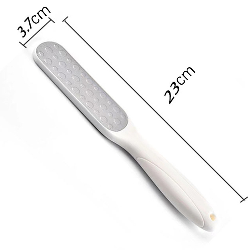 Professional callus remover scrubber cracked heel dead skin double sided stainless steel foot file