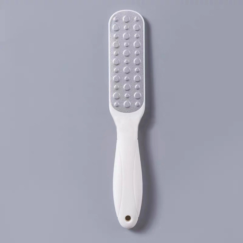 Professional callus remover scrubber cracked heel dead skin double sided stainless steel foot file