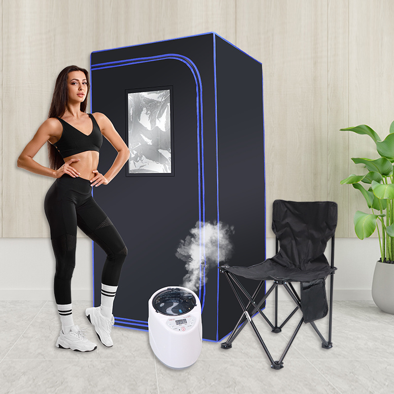 Fuerle Portable sauna steamer tent 1 person mini home use steam sauna spa sauna room