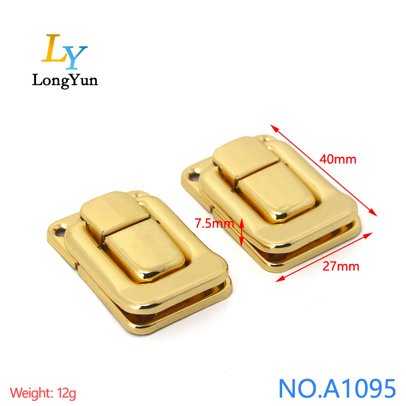 China Manufacturer Factory Price Metal Accessories Wooden Box Hardware Clasps and Locks