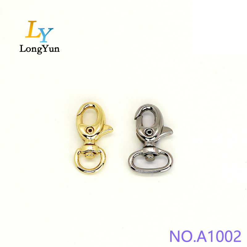 Wholesale Lobster Military Color Metal Clip Trigger Spring Dog Purse Bag Handbag Swivel Snap Hook For Bag.Snap hook