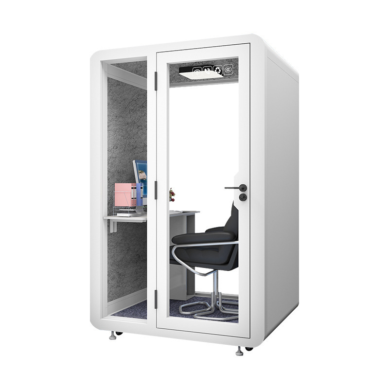 SilentBox Furniture  Noise Insulation Phone Booth Soundproof Booth Indoor Sound Proof Portable Office Pod