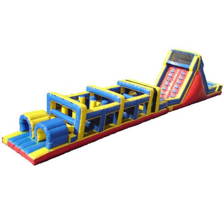 Giant Commercial Inflatable Jumpers Slide Bouncer Obstacle Course Sport Games for Adult and Kids Castle PVC