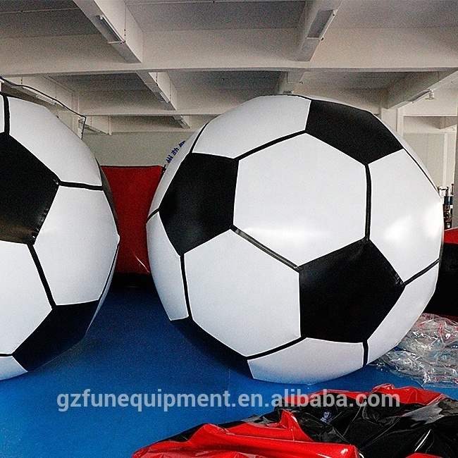 Wholesale Inflatable giant sport games human shooting inflatable soccer ball giant inflatable football for sales