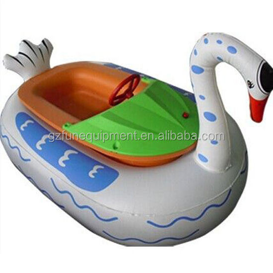 High quality PVC water rider animal bumper boat motorized bumper boat inflatable  boat for pool