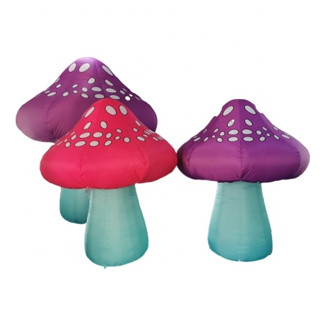 Hot Sale Giant Inflatable Mushroom Lamp Decoration Led Inflatable Mushroom For Advertising Event Party