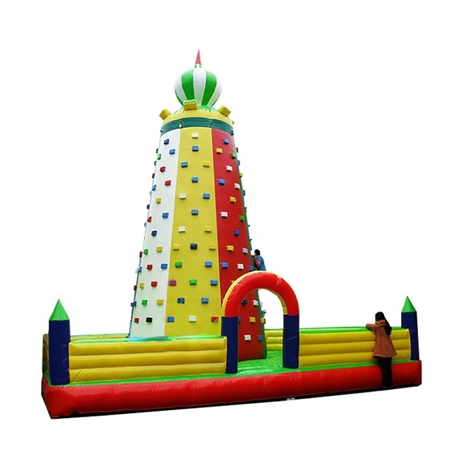 Crazy climb games Climb inflatable rock climbing wall for family play