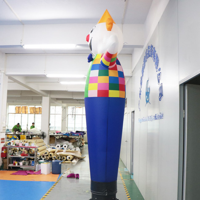 Inflatable air dancer for advertising mini inflatable air tube man / clown sky dancer