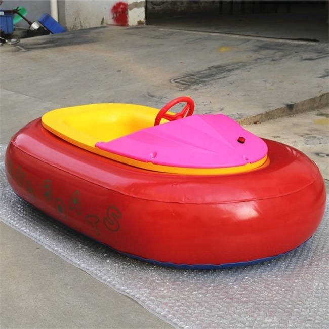 High quality inflatable kids bumper boat blue electrical aqua banana paddle boat electric boat for kids