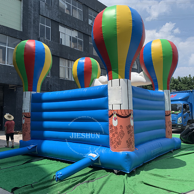 2021Fresh style balloon inflatable bounce house blue bouncy castle moonwalk inflatable jumping castle for kids