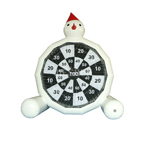 Snowman Air Tighten Double Sided Inflatable Dart Board for Kids Custom Mini White 2 to 4 Years 14 Years & up 5 to 7 Years