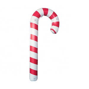 Hot sale manufacturer customized party used advertising decoration inflatable Christmas inflatable candy cane for sale