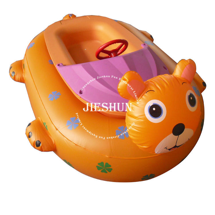 High quality PVC water rider animal bumper boat motorized bumper boat inflatable  boat for pool