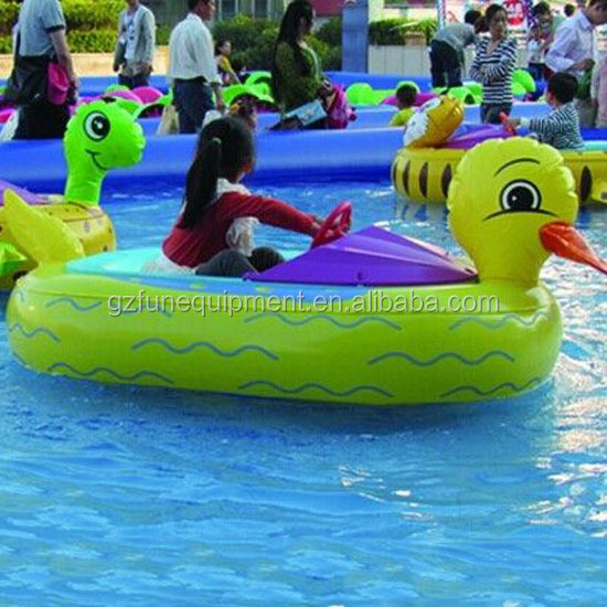 High quality PVC water rider animal bumper boat motorized bumper boat inflatable  boat for pool