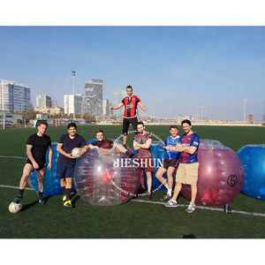 TPU 1.5m Human Size Diy Bubble Ball Body Zorb Bubble Football Inflatable Bumper Ball