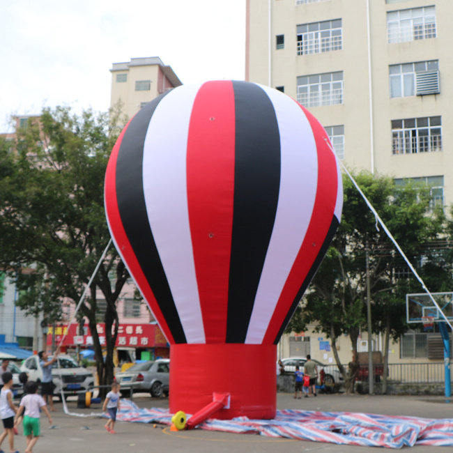 Factory price 8.3m high inflatable balloon advertising balloon advertising hot air balloon for commerce