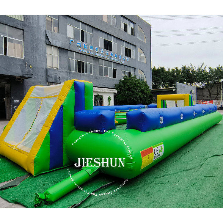 45x21.6ft customized design football arena inflatable human soccer field for sale