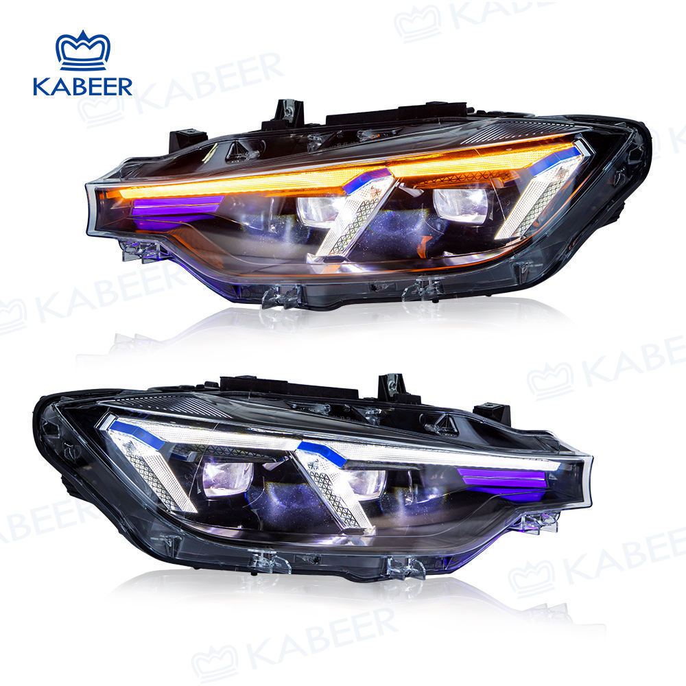 F30 LED headlight Assembly for BMW 3 series F30 2009-2014 halogen xenon hid upgrade to Full led Plug&Play  no AFS