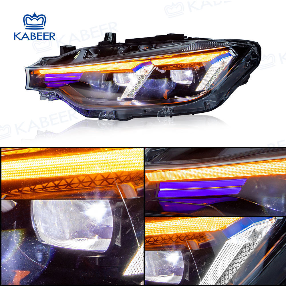 F30 LED headlight Assembly for BMW 3 series F30 2009-2014 halogen xenon hid upgrade to Full led Plug&Play  no AFS