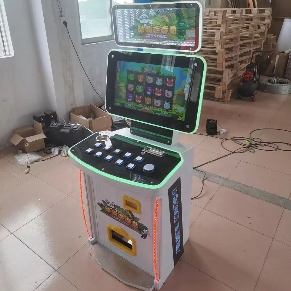 Animal Match Coin Operated Arcade Game Elimination Amusement Machine Slot Games for Kids and Adults Bill Acceptor