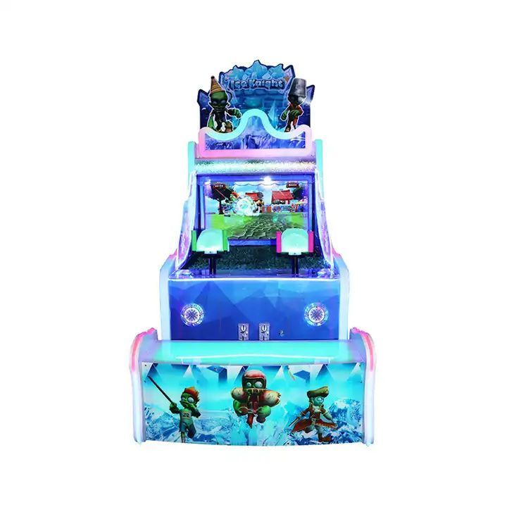 Indoor Sport Amusement Coin Operated Games Super Ice Man Water Shooting Machine 2 Players Gun Zombie Water Shooting Arcade Games