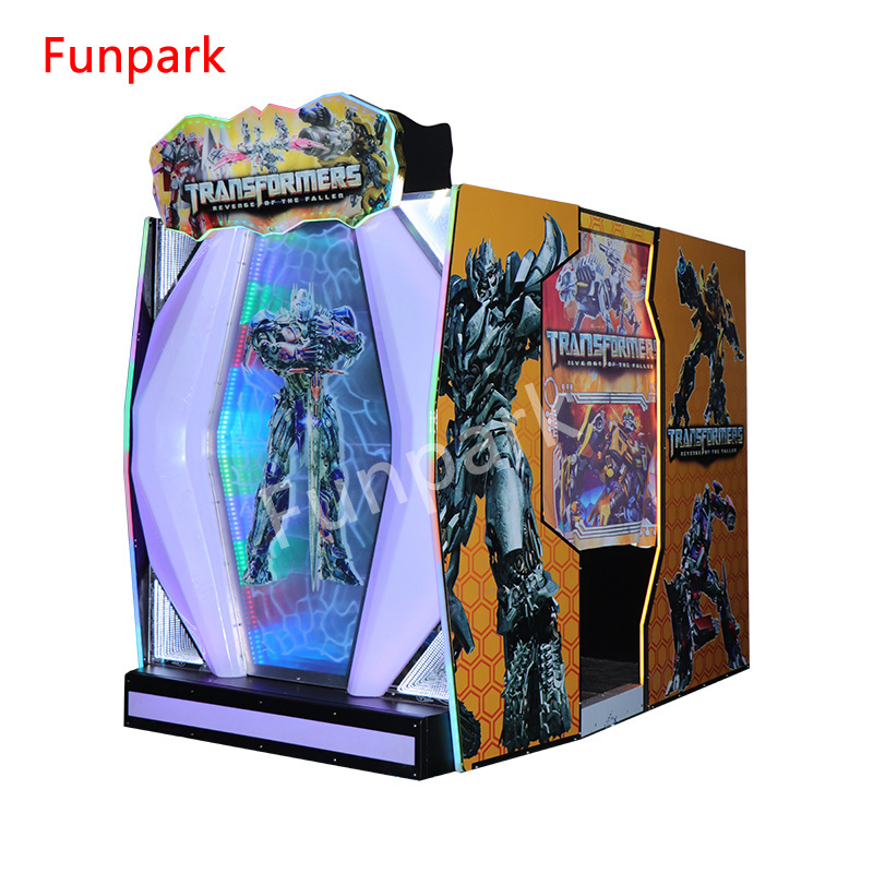 Destroy aliens double gun shooting game machine coin operated arcade game machine