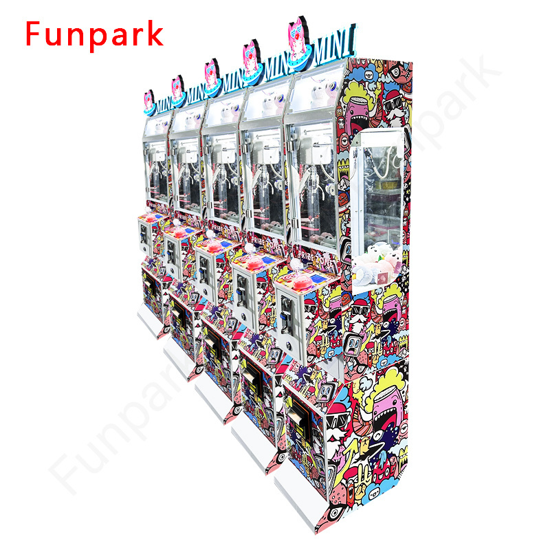 Funpark Hot Selling Mini Claw Crane Doll Machine Coin Operated Games Machines